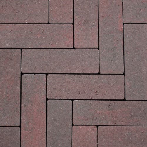 Strackstone 21x7x8 cm wijnrood-havanna