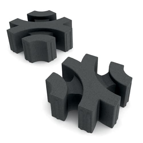 Marlux virage 30x30x12 cm zwart