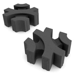 Marlux virage 30x30x12 cm zwart 2