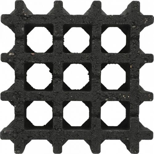 Aqua-draintegel 30x30x8 cm nero