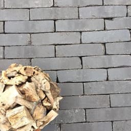 Gebakken WF 20x5x6 cm terra carbona antica 2