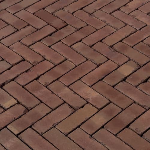 Gebakken DF 20x6,5x6 cm terra roma antica