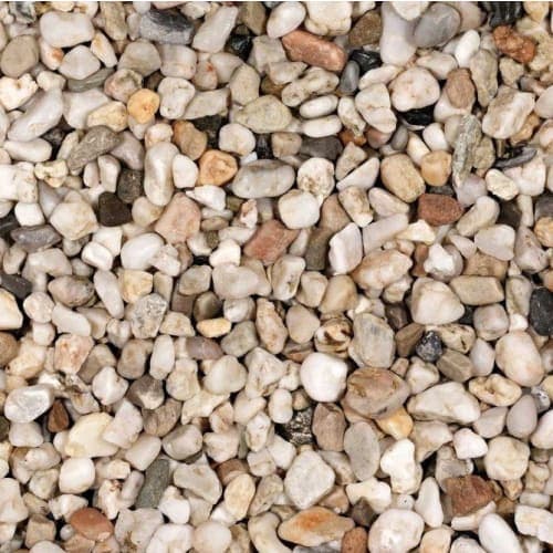 Duitse witte kwarts grind 5-8 mm mini bag (DB)