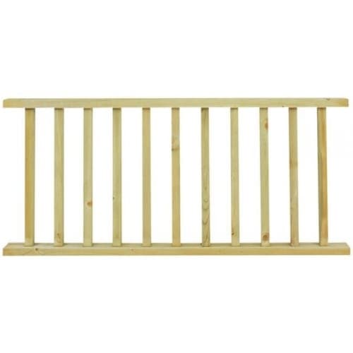 Countryhek excellent 180x80 cm groen geimpregneerd