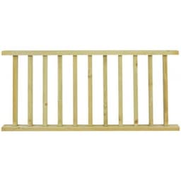 Countryhek excellent 180x80 cm groen geimpregneerd 1