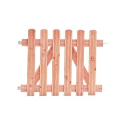 Douglas relief rechthekpoort 100x80 cm incl. klinkset onbehandeld 1