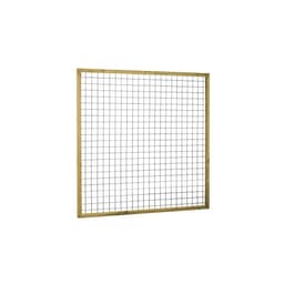 Eco gaastrellis met maas 7,5x7,5 cm 90x180 cm groen geimpregneerd 1