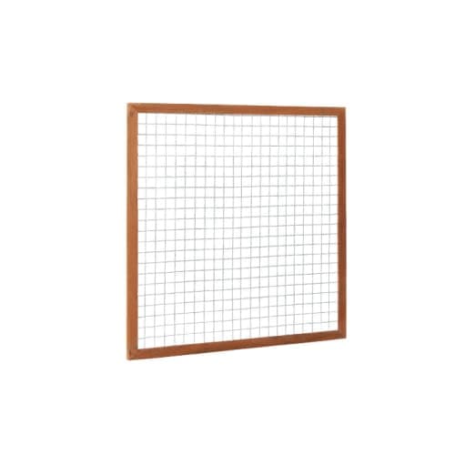 Hardhouten betonijzertrellis met maas 7,5x7,5 cm 90x180 cm