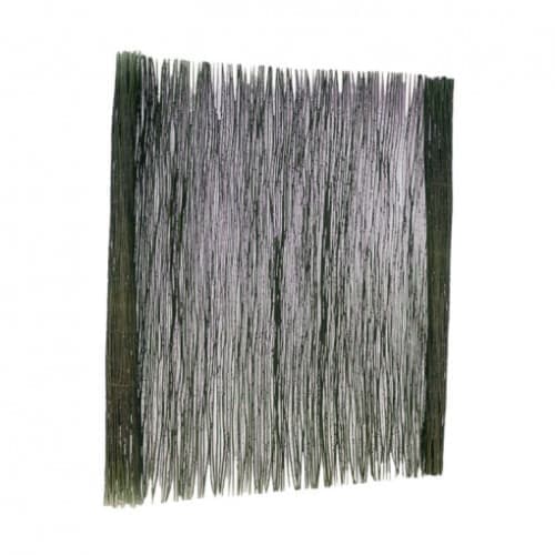 Wilgentenenmat 1 stengel dik 100x200 cm straaldraad gevlochten