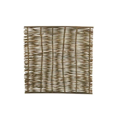 Wilgentenenscherm grof 90x180 cm boven/onder van latten