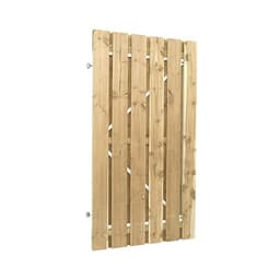 Jumbodeur geschaafd vuren recht verticaal 100x200 cm 15 mm op stalen frame 1