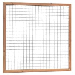 Douglas betonijzertrellis 180x180cm met maas 7,5x7,5 cm onbehandeld 1