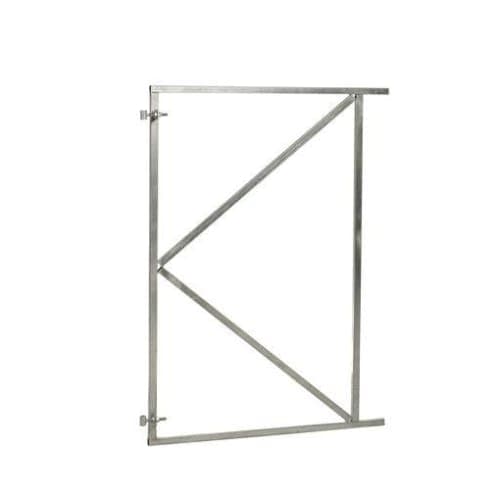 Verstelbaar stalen poortframe 120x155 cm vuurverzinkt