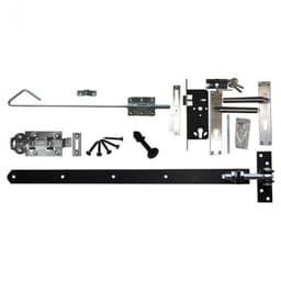 Klinkstel met hengen en duimen tbv houten deuren 1