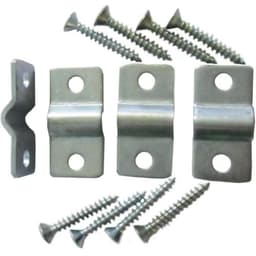 Montagebeslag (4 stuks) tbv gaaspanelen en wilgenmatten 1