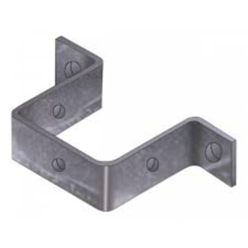 Regenwater-afvoerbeugel 13,7x11x3,7 cm verzinkt