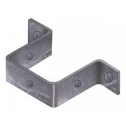 Regenwater-afvoerbeugel 13,7x11x3,7 cm verzinkt 1