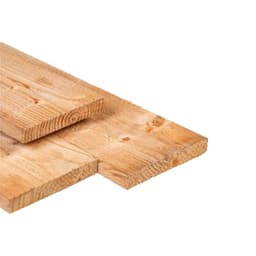 Douglas fijnbezaagde plank 3,2x20x400 cm onbehandeld 1
