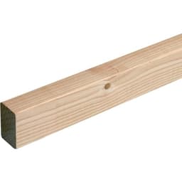 Douglas geschaafde regel 4,5x4,5x300 cm onbehandeld 1
