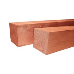 Douglas fijnbezaagde paal 10x10x300 cm onbehandeld 1
