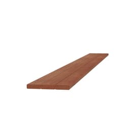 Hardhouten geschaafde plank met V-groeven 1,5x14,5x395 cm (Uitlopend) 1