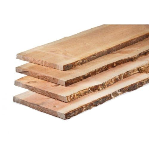 Douglas fijnbezaagd schaaldeel 1,9x12-25x250 cm onbehandeld