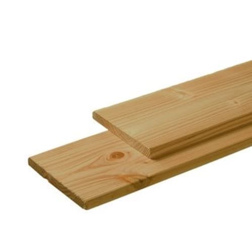 Douglas geschaafd plank 1,8x16x180 cm groen geimpregneerd