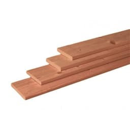 Douglas geschaafd dekdeel 2,4x13,8x400 cm groen geimpregneerd 1