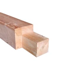 Douglas geschaafde tussenstaander tbv zelfbouw 14x14x240 cm onbehandeld 1