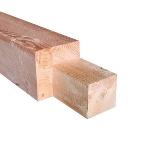 Douglas fijnbezaagde tussenstaander tbv zelfbouw 15x15x240 cm onbehandeld