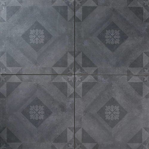 MBI GeoCeramica 60x60x4 cm symbol block black