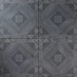 MBI GeoCeramica 60x60x4 cm symbol block black 1