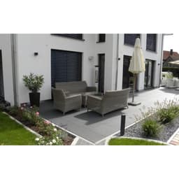 Ceramaxx 60x60x2 cm puzzolato nero 2