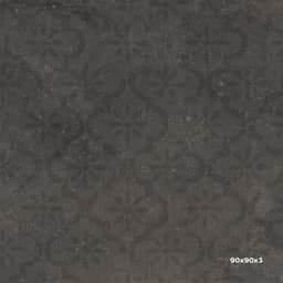 Ceramaxx 90x90x3 cm dekor classic carbone (Uitlopend) 1