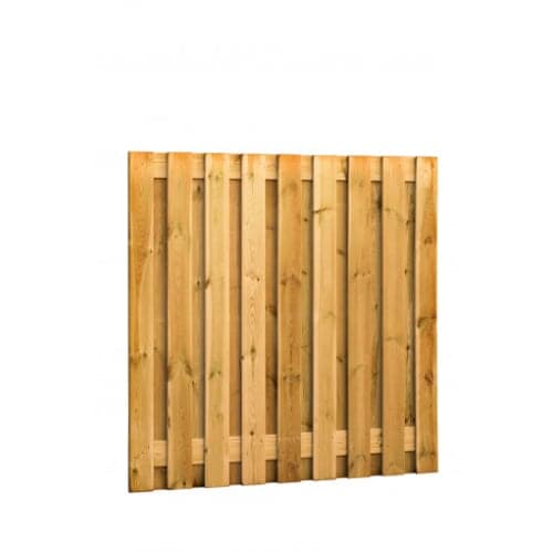 Geschaafd plankenscherm grenen 17 mm 180x89 cm verticaal recht (21 pl)