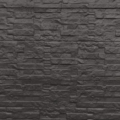 Betonplaat dubbelzijdig leisteen 3,5x36x184 cm antraciet ongecoat