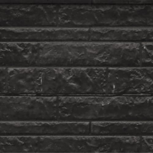 Betonplaat dubbelzijdig rotsmotief 3,5x36x184 cm antraciet gecoat