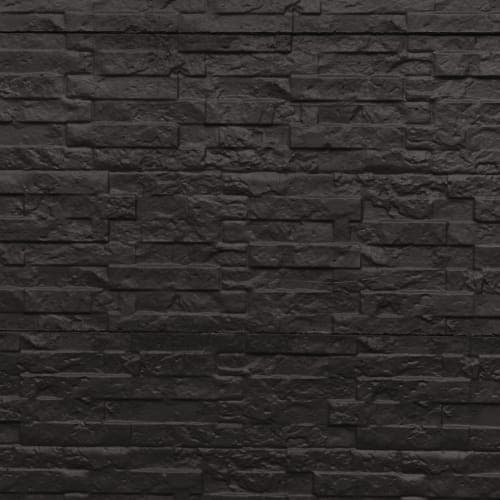 Betonplaat dubbelzijdig leisteen 3,5x36x184 cm antraciet gecoat