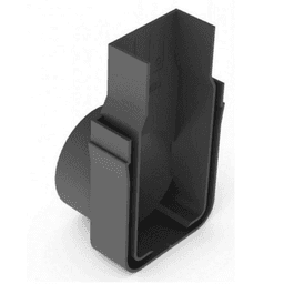 ACO slim-line zij- uitloop 50 mm 1