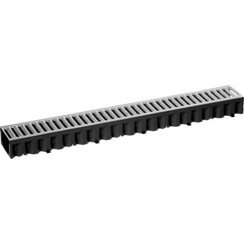 ACO hexaline 2.0 lijngoot kunststof verzinkt staal 100 cm