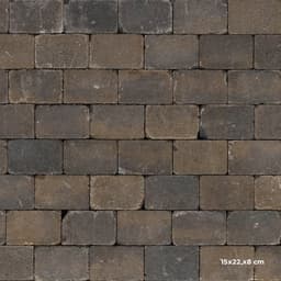 Tumbelton extra walnut 15x5x7,3 cm 2