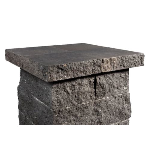 Stackton pilastercap klein (4st) zwart 500x500x60 (118)