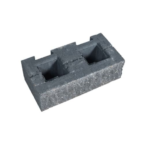 Stackton G-blok 2 zijde gesplit (L) zwart 400x200x125 (118)