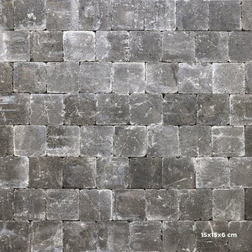 Tumbelton extra grey 15x15x6 cm
