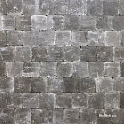 Tumbelton extra grey 15x15x6 cm 1