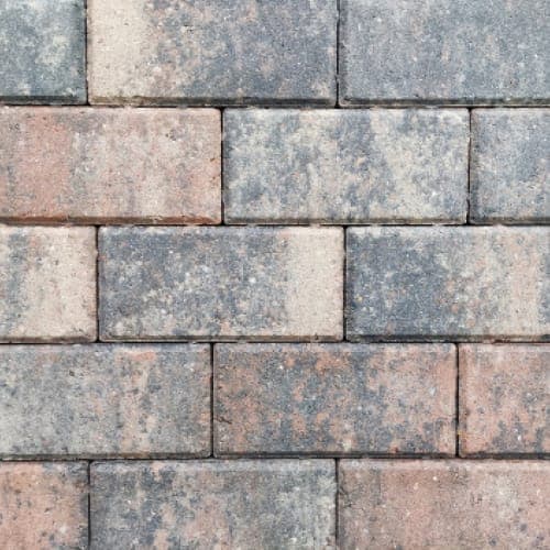 Betonklinker 21x10,5x6 cm tricolore