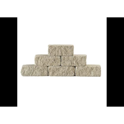 Granuwall 30x12x12 cm nuance greige  getrommeld gekliefd