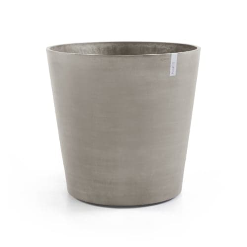 Ecopots Amsterdam wheels 80 taupe 80x80x75 cm