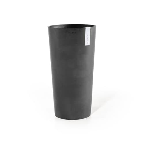 Ecopots Amsterdam high 76 dark grey 41x41x76 cm