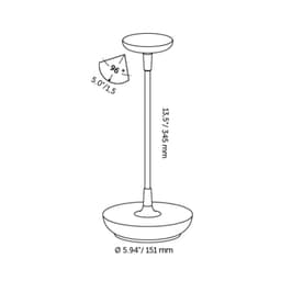 in-lite solitary sway table (Uitlopend) 5